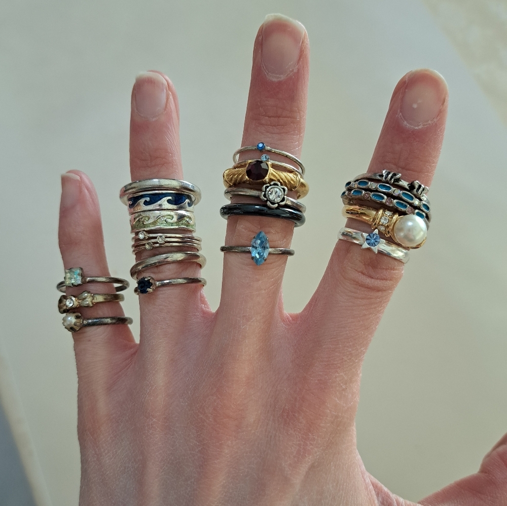 Misc Fashion Ring Lot
